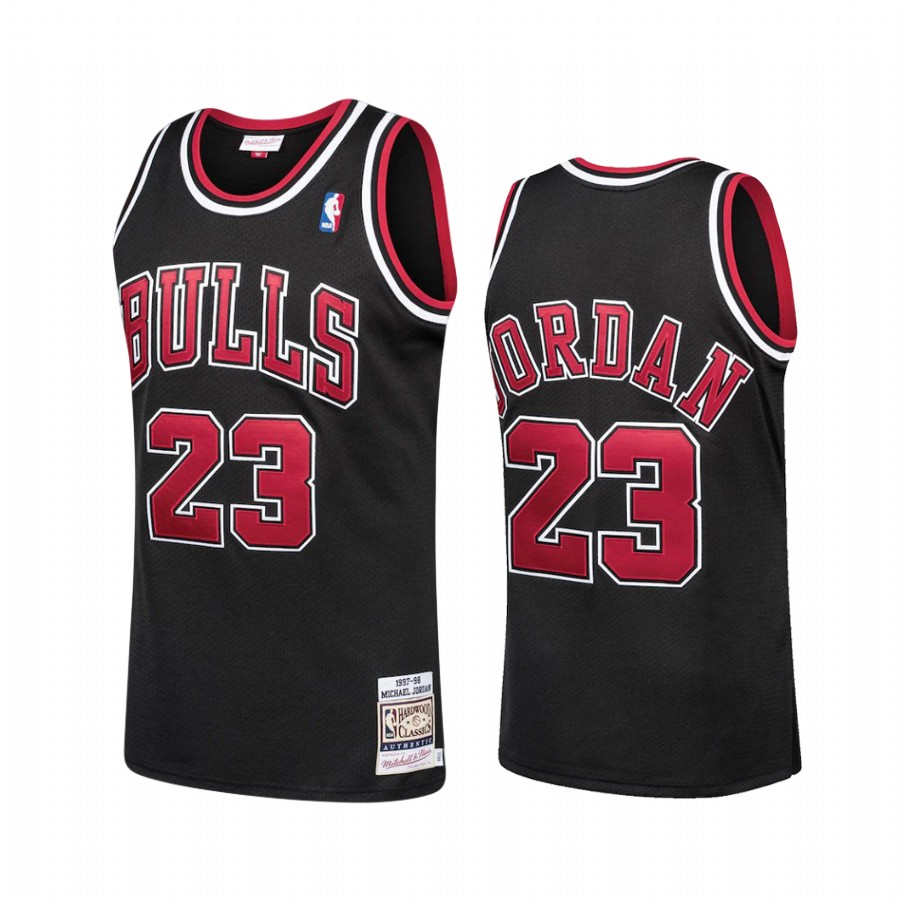 Chicago Bulls Michael Jordan #23 Hardwood Classics Jersey Men's
