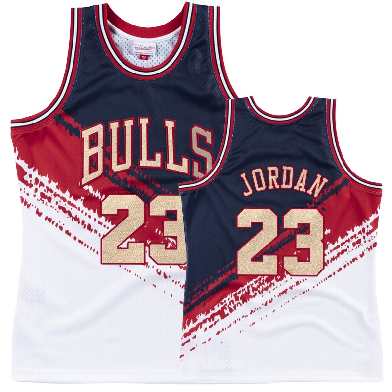 Chicago Bulls Michael Jordan Independence Men's #23 Throwback Jersey