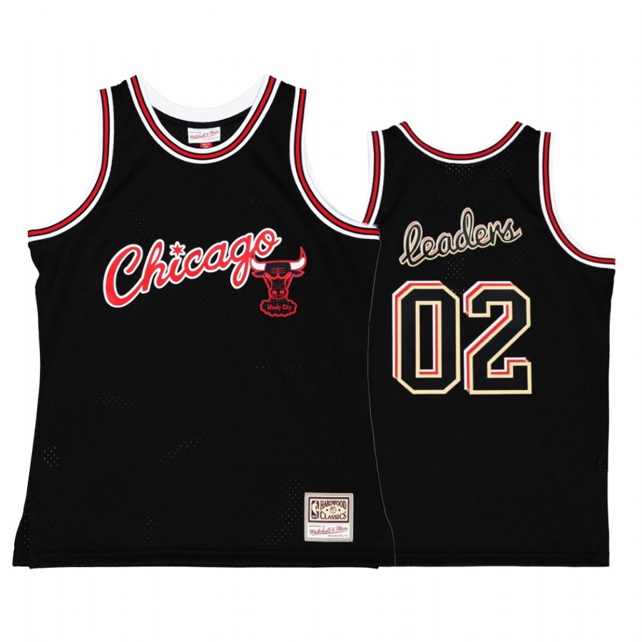 Chicago Bulls My Towns Leaders Black Jersey # Windy City