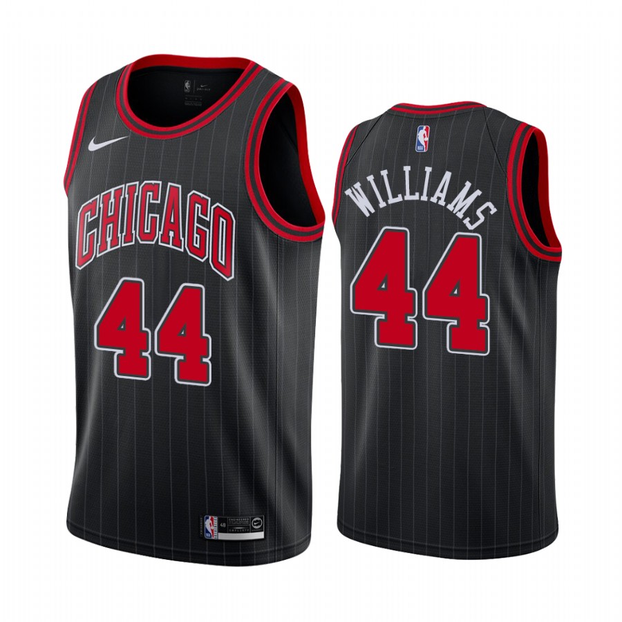 Chicago Bulls Patrick Williams #44 Black Statement Edition Jersey 2021 Trade