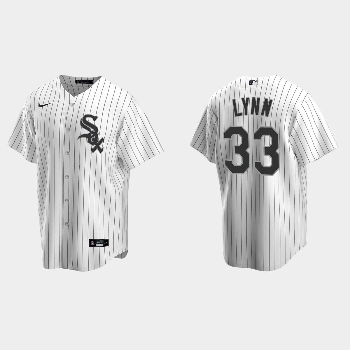 Chicago White Sox #33 Lance Lynn Home Jersey - White