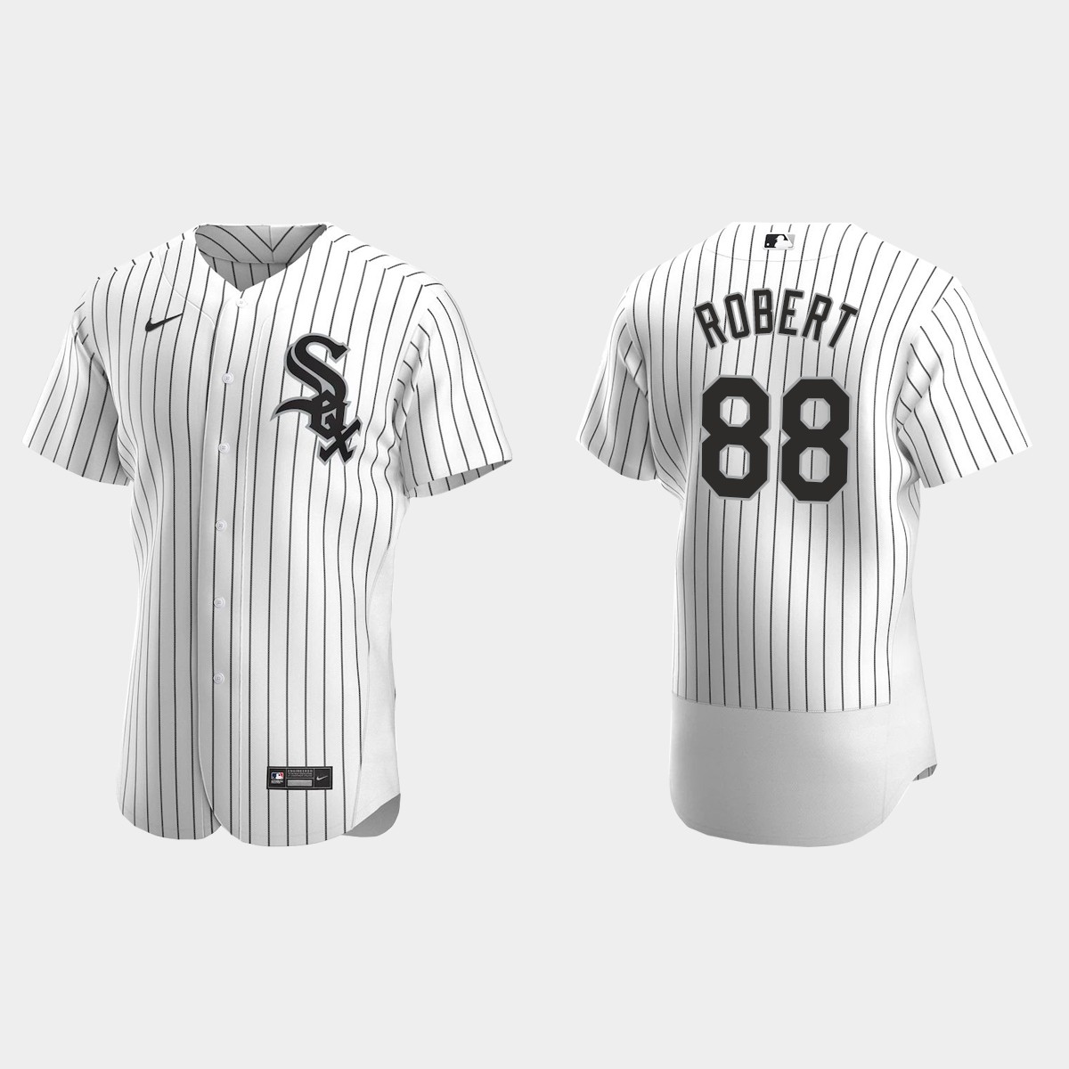 Chicago White Sox #88 Luis Robert 2020 Home Team Jersey - White