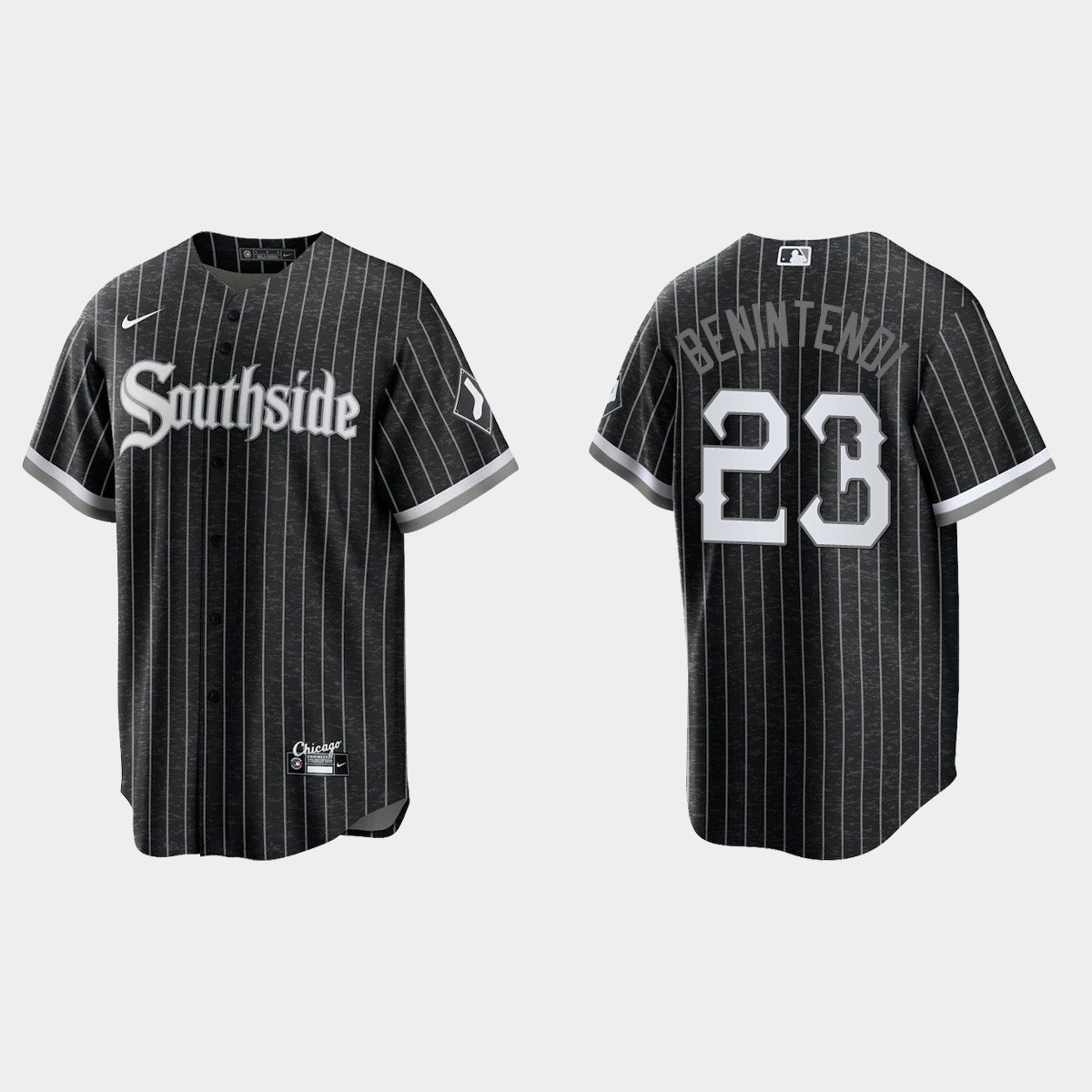 Chicago White Sox Andrew Benintendi City Connect Jersey - Black