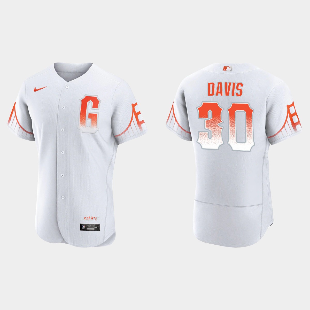 Chili Davis San Francisco Giants 2021 City Connect Jersey - White