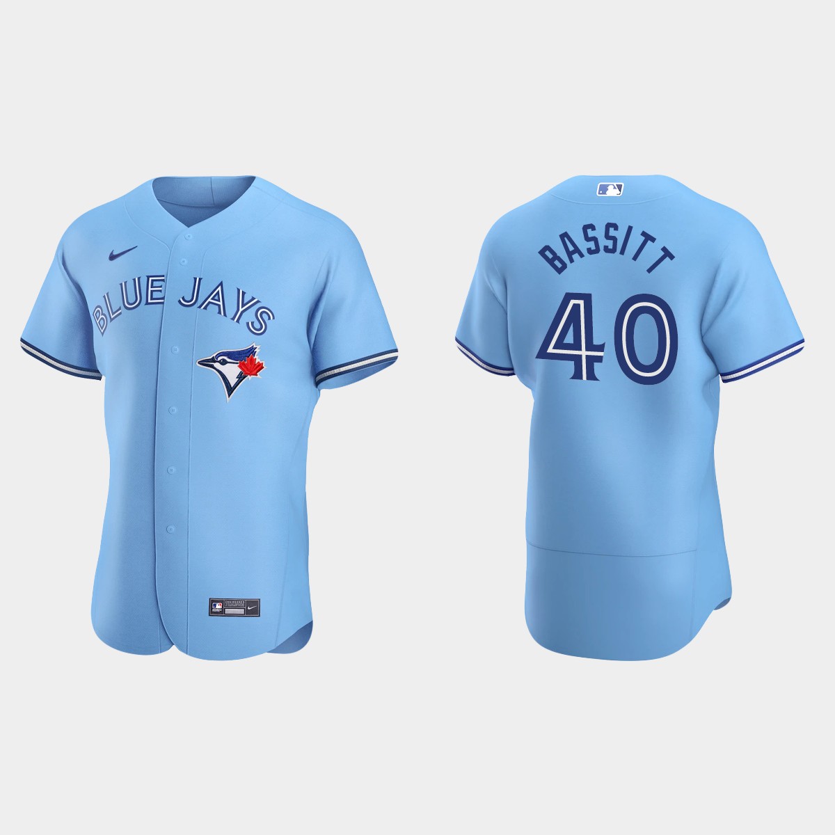 Chris Bassitt Toronto Blue Jays Home Jersey - Powder Blue