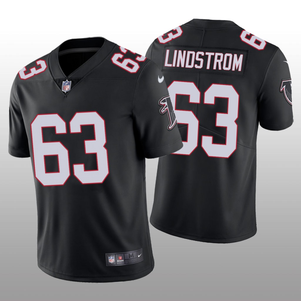 Chris Lindstrom Atlanta Falcons Black NFL Draft Vapor Limited Jersey