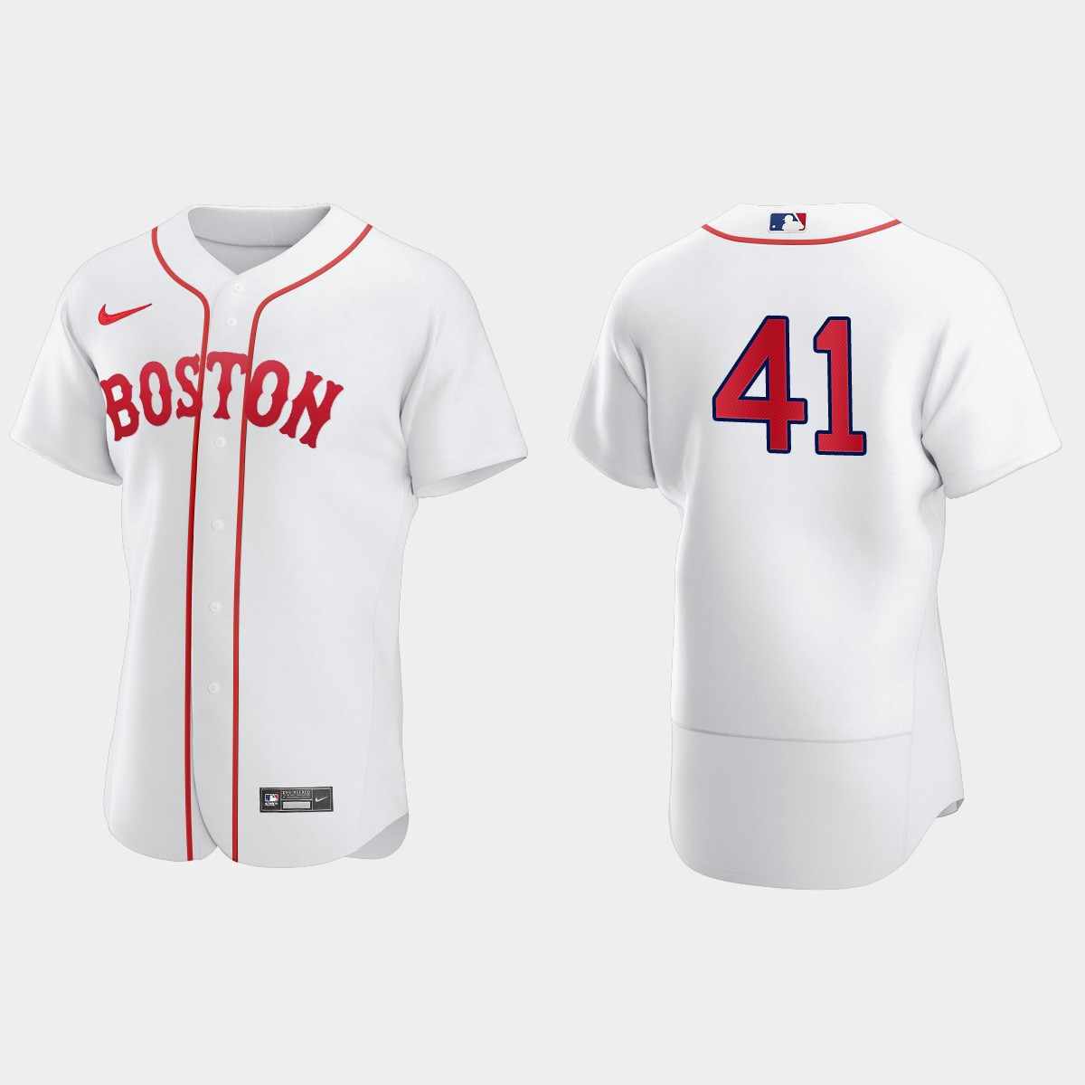 Chris Sale Boston Red Sox 2021 Patriots' Day Jersey - White