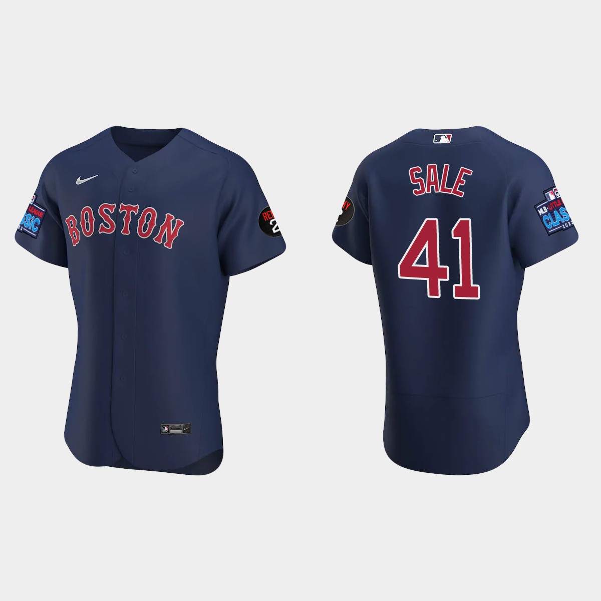 Chris Sale Boston Red Sox 2022 Little League Classic Jersey - Navy