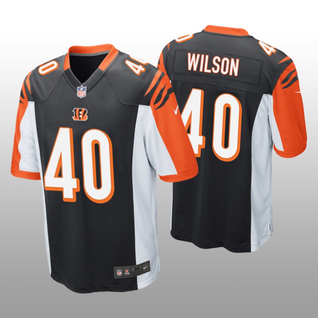 Cincinnati Bengals #40 Black Brandon Wilson Pro Line Jersey - Youth