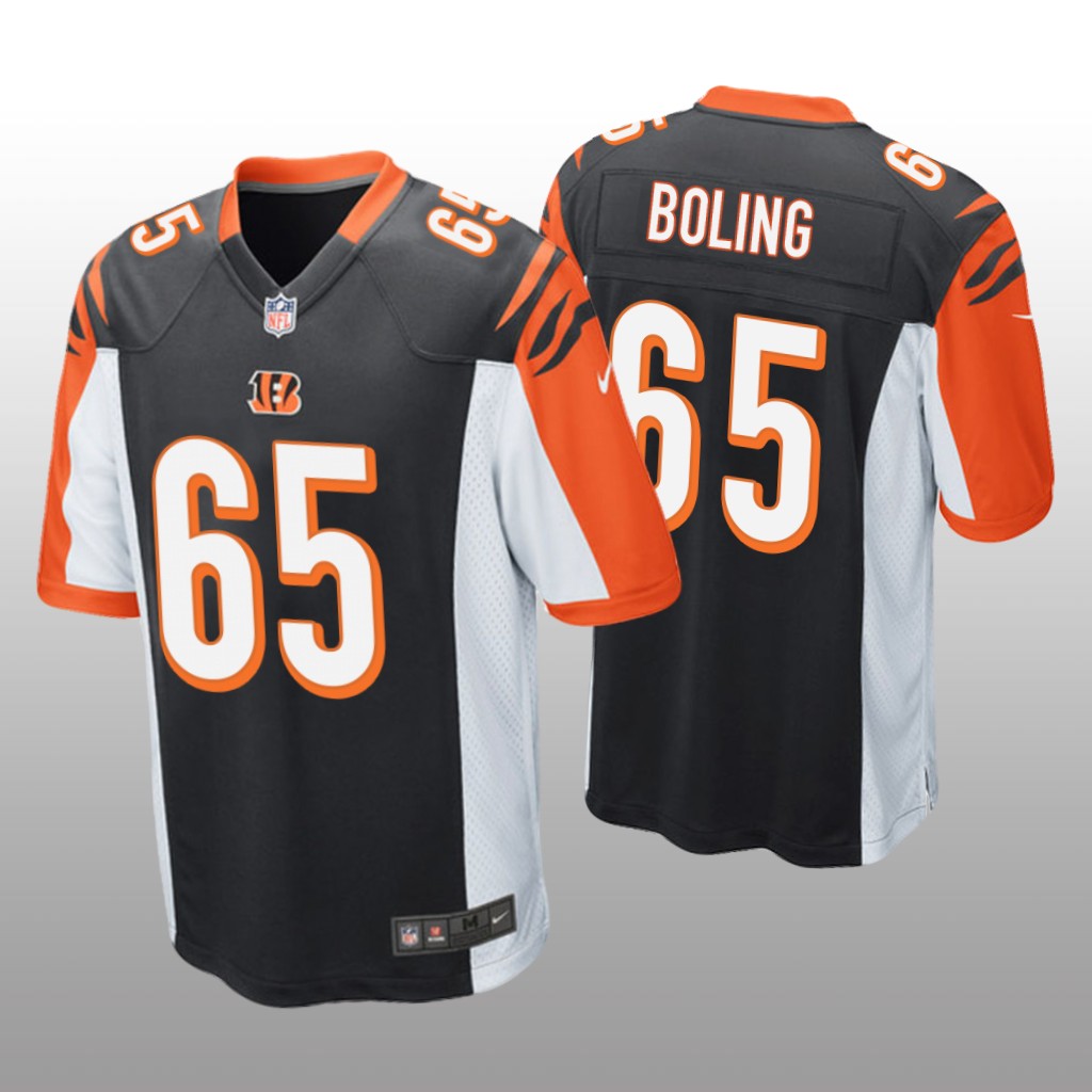 Cincinnati Bengals #65 Black Clint Boling Pro Line Jersey - Youth