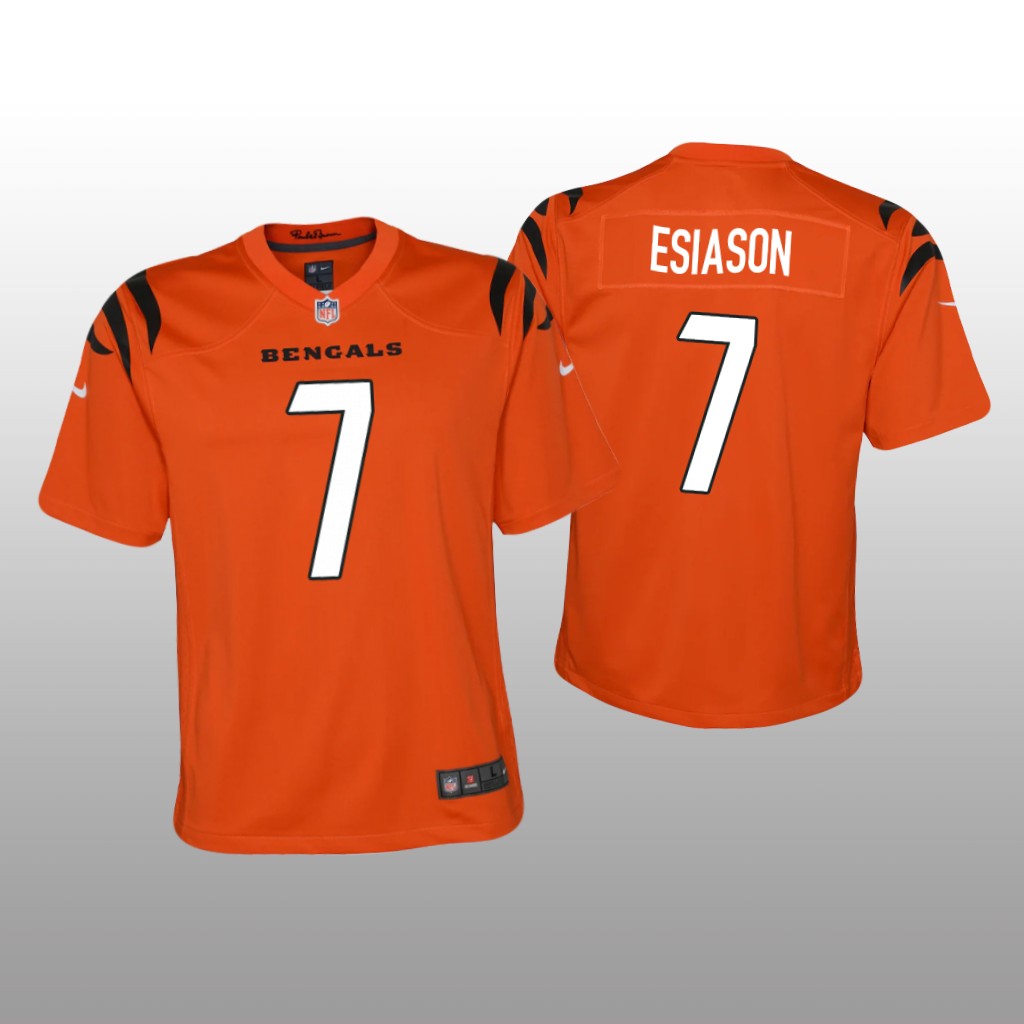 Cincinnati Bengals Boomer Esiason Orange Jersey Game - Youth