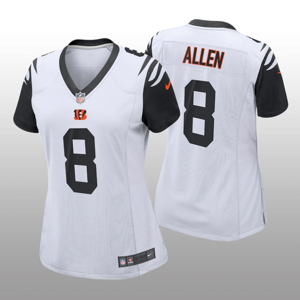 Cincinnati Bengals Brandon Allen Black Jersey Alternate Game - Women's