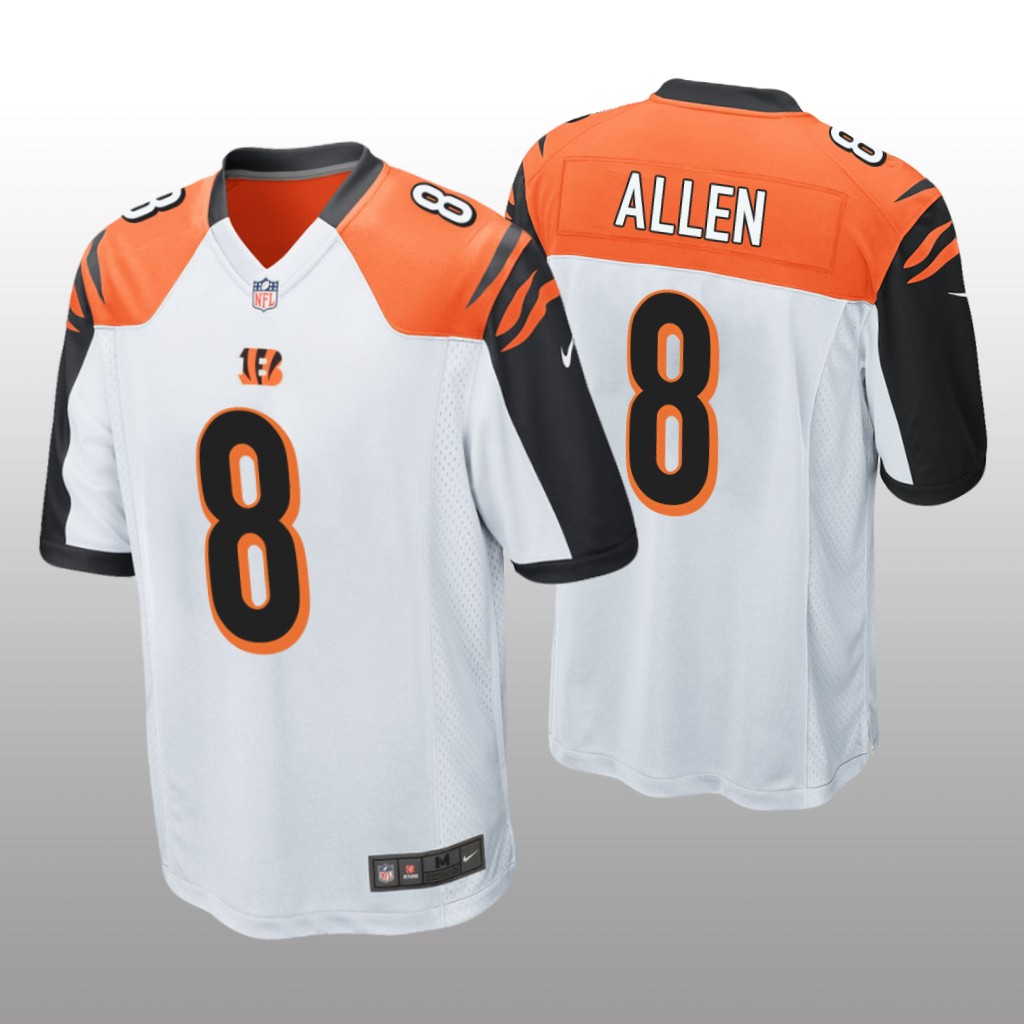 Cincinnati Bengals Brandon Allen White Jersey Game - Men's