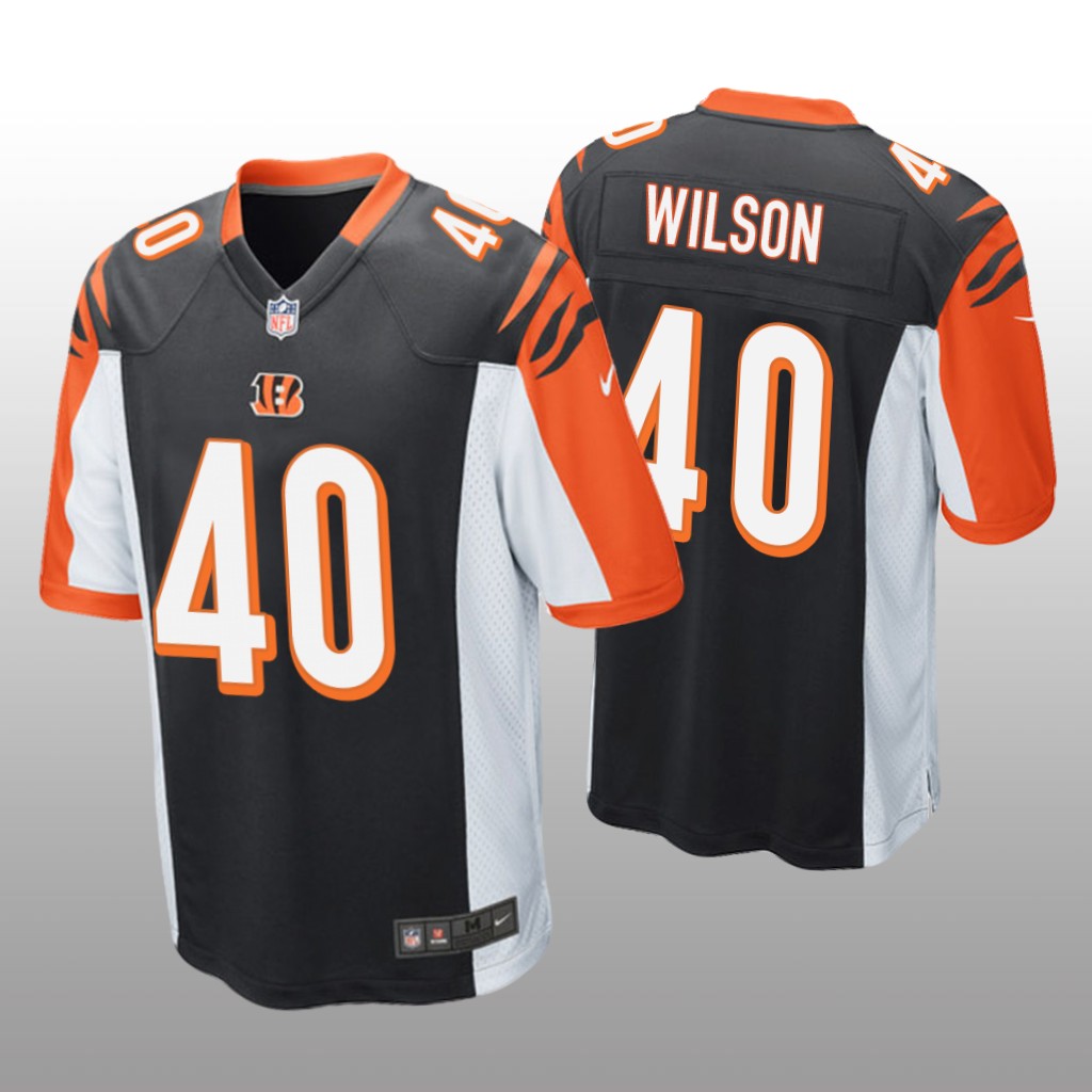 Cincinnati Bengals Brandon Wilson Black Jersey Game - Men's