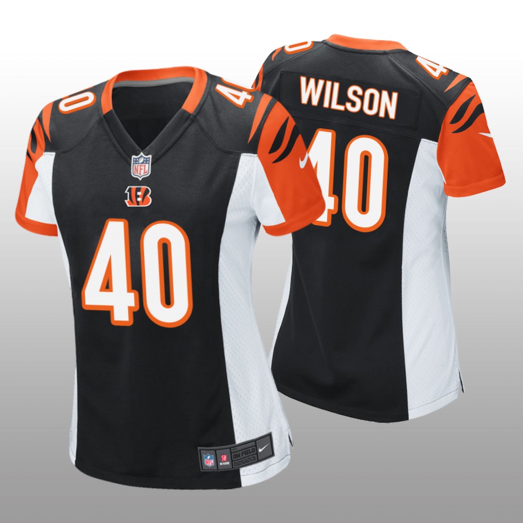 Cincinnati Bengals Brandon Wilson Black Jersey Game - Women's