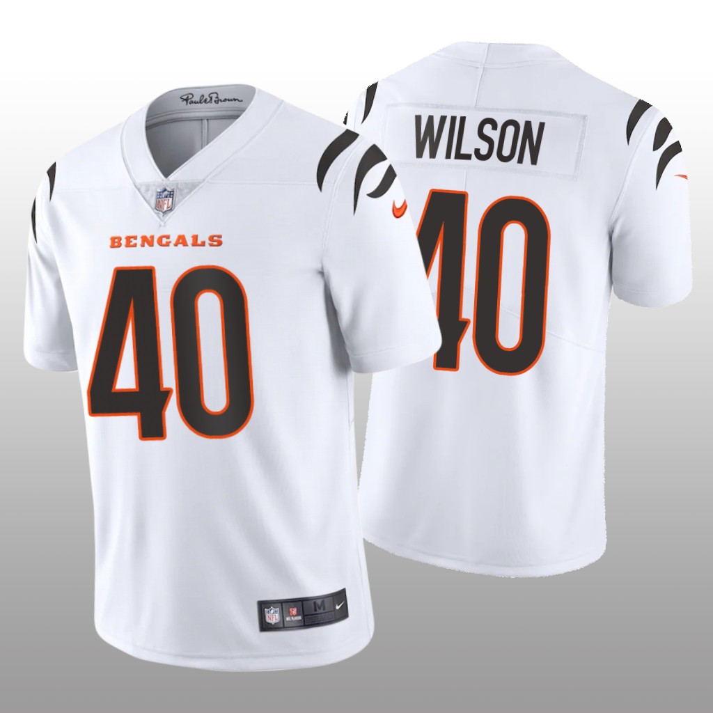 Cincinnati Bengals Brandon Wilson White Jersey 2021 Vapor Limited - Men's