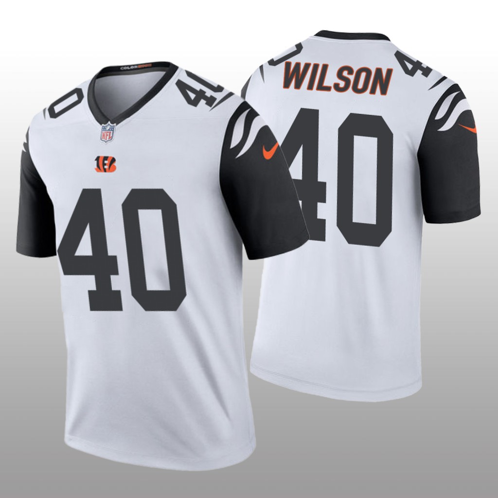 Cincinnati Bengals Brandon Wilson White Jersey Color Rush Legend - Men's