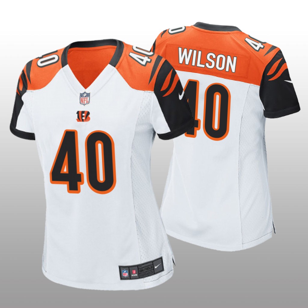 Cincinnati Bengals Brandon Wilson White Jersey Game - Women's