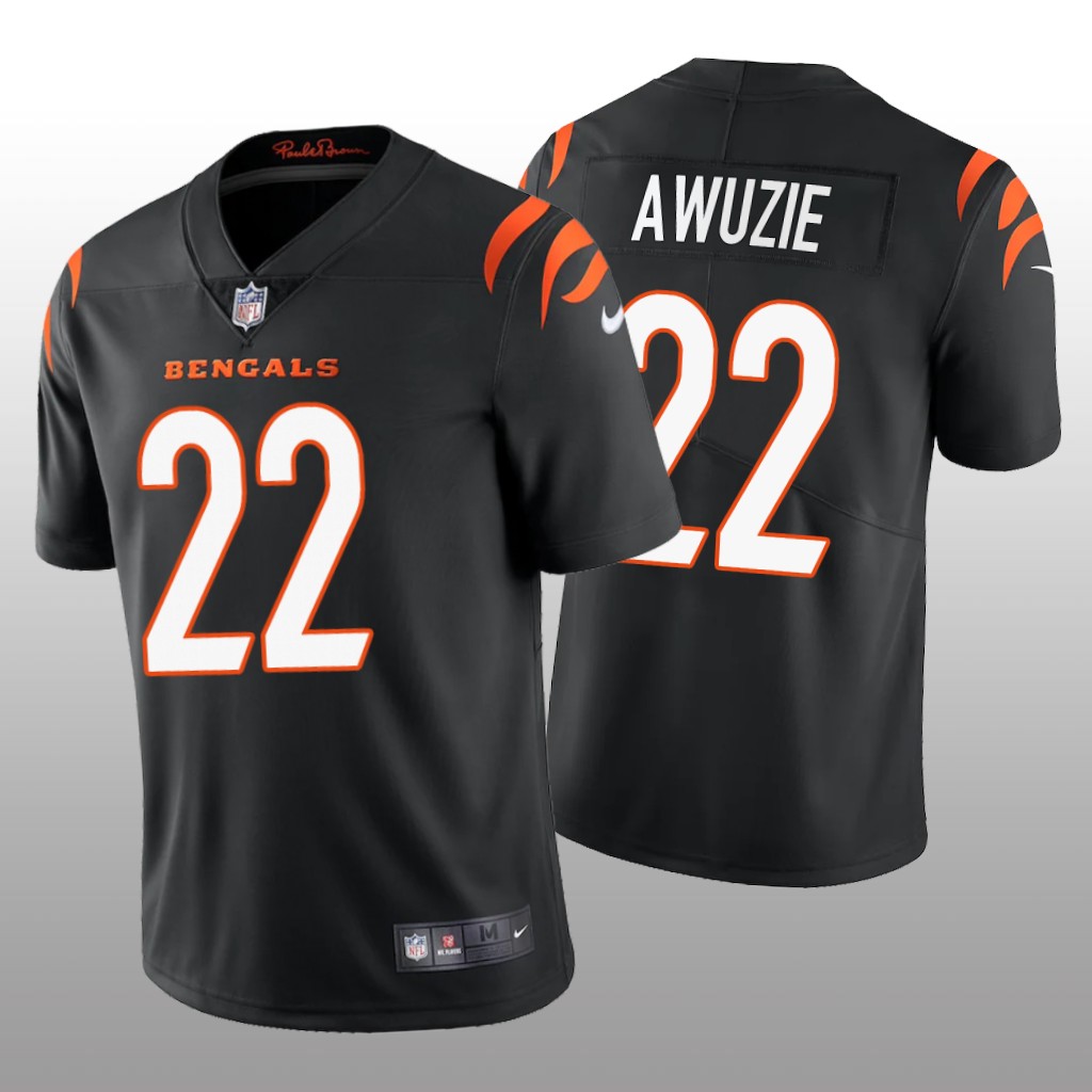 Cincinnati Bengals Chidobe Awuzie Black Jersey Vapor Limited - Men's