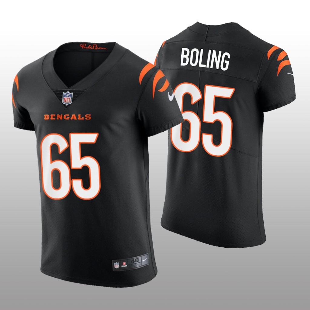 Cincinnati Bengals Clint Boling Black Jersey 2021 Vapor Elite Men's
