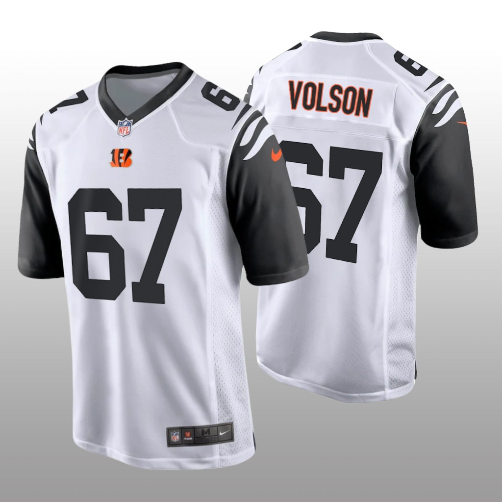 Cincinnati Bengals Cordell Volson White Jersey Alternate Game - Men's