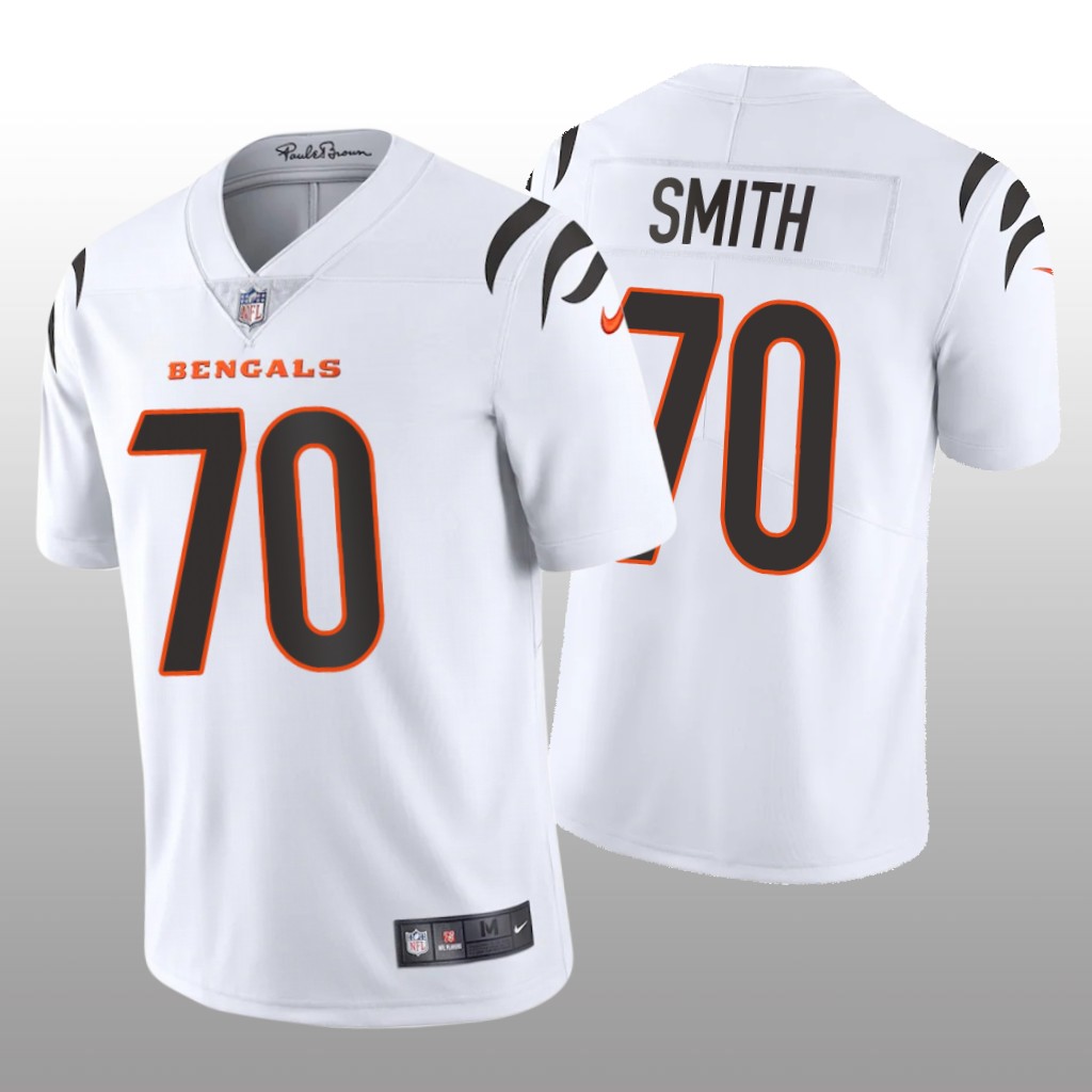 Cincinnati Bengals D'Ante Smith White Jersey Vapor Limited - Men's