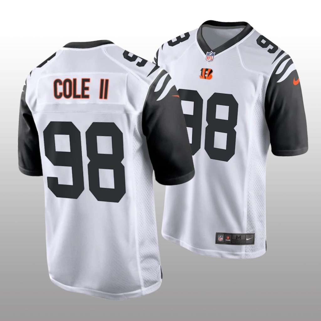Cincinnati Bengals D.J. Reader White Jersey Alternate Game - Men's