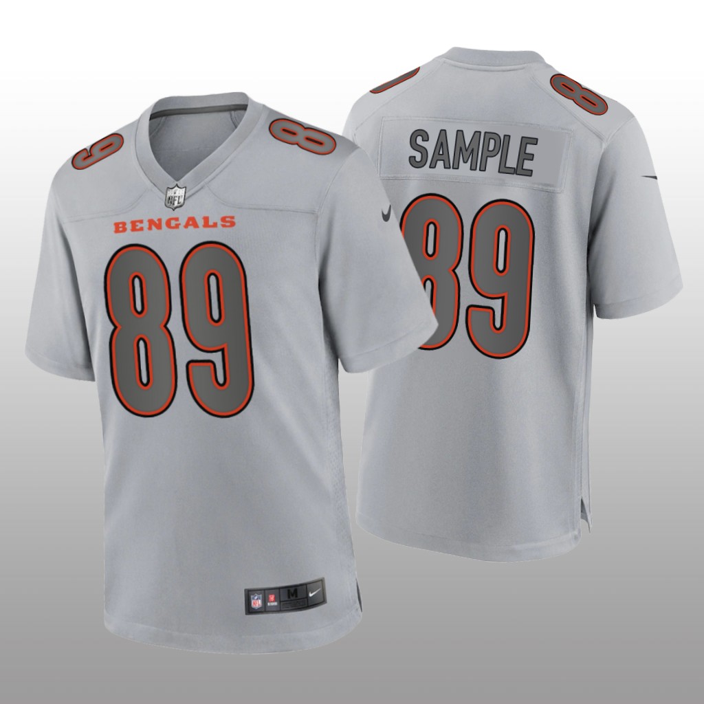 Cincinnati Bengals Drew Sample Gray Jersey Atmosphere Fashion Game - Men's