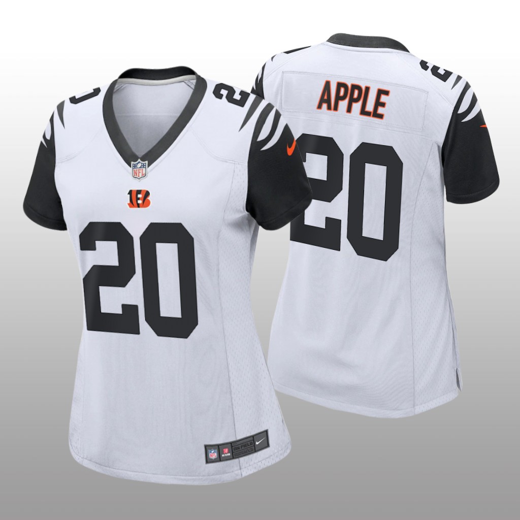 Cincinnati Bengals Eli Apple White Jersey Alternate Game - Women's