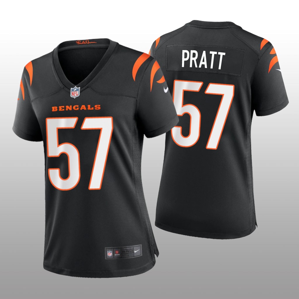 Cincinnati Bengals Germaine Pratt Black Jersey Game - Women's