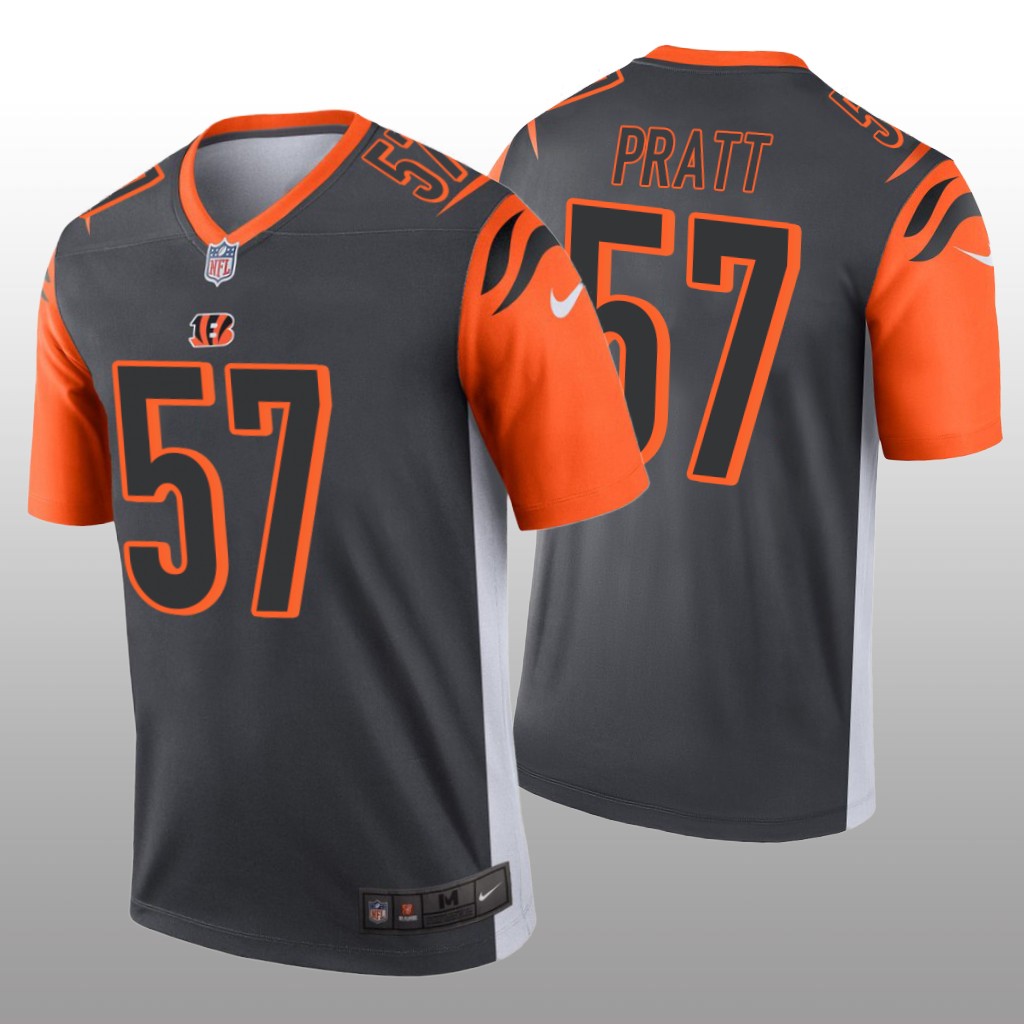 Cincinnati Bengals Germaine Pratt Silver Jersey Inverted Legend - Men's