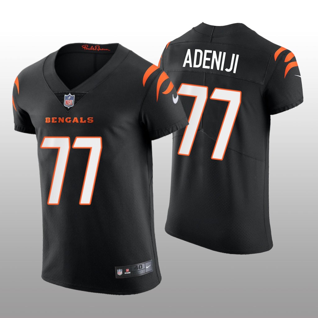 Cincinnati Bengals Hakeem Adeniji Black Jersey 2021 Vapor Elite Men's