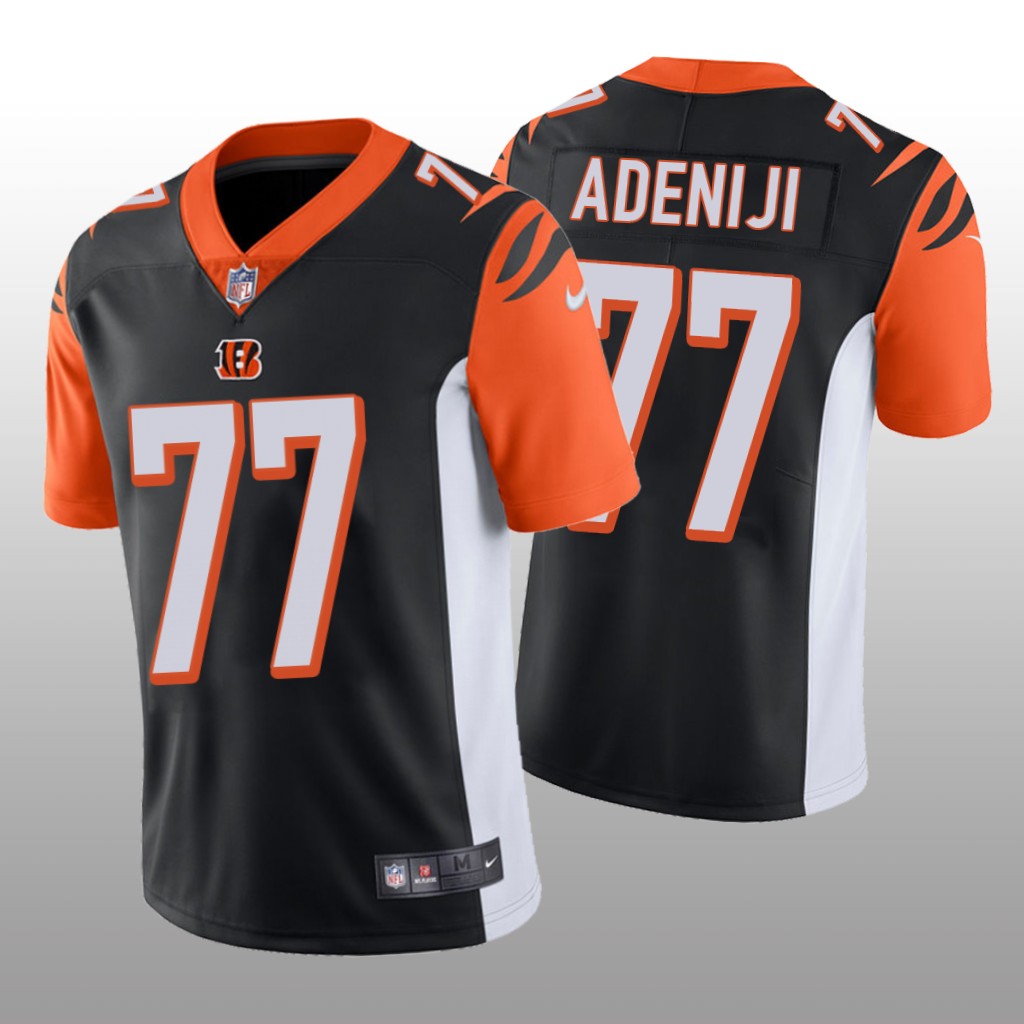 Cincinnati Bengals Hakeem Adeniji Black Jersey Vapor Limited - Men's