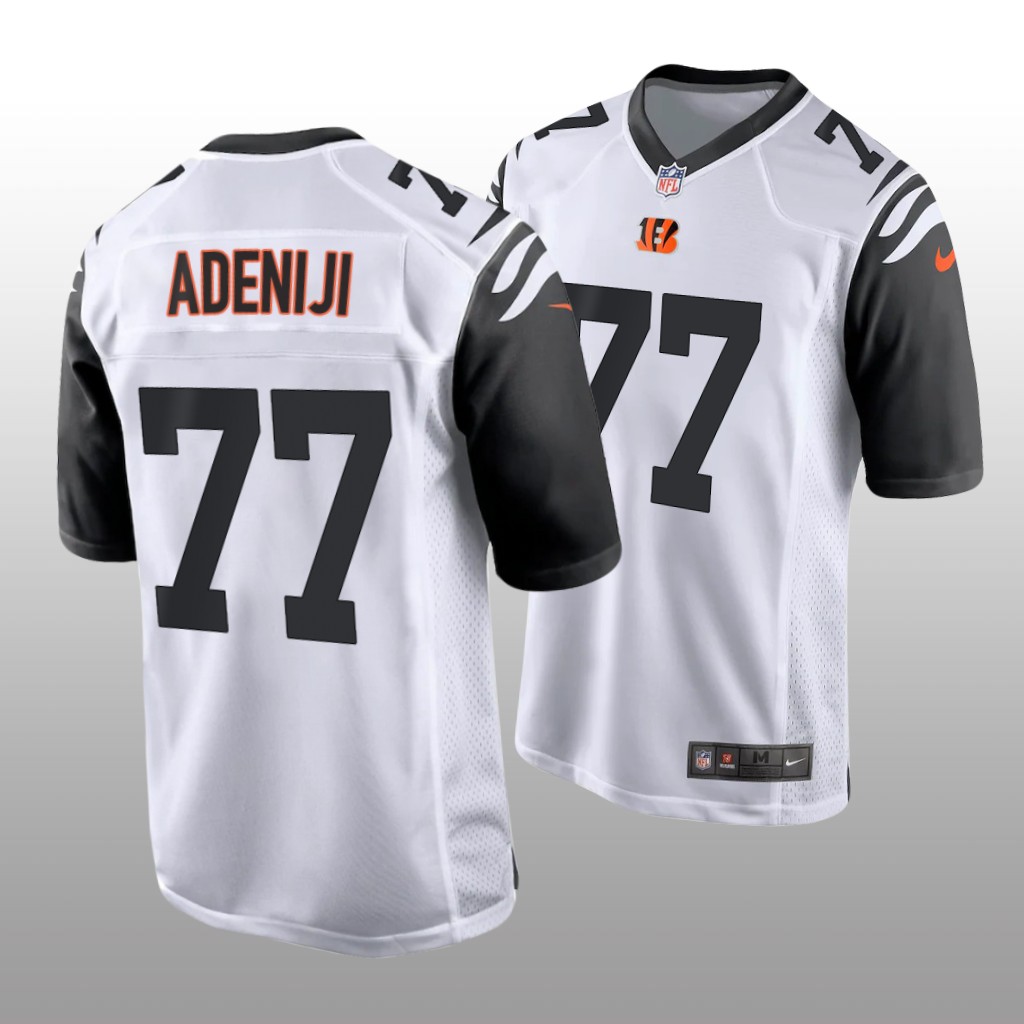 Cincinnati Bengals Hakeem Adeniji White Jersey Alternate Game - Men's