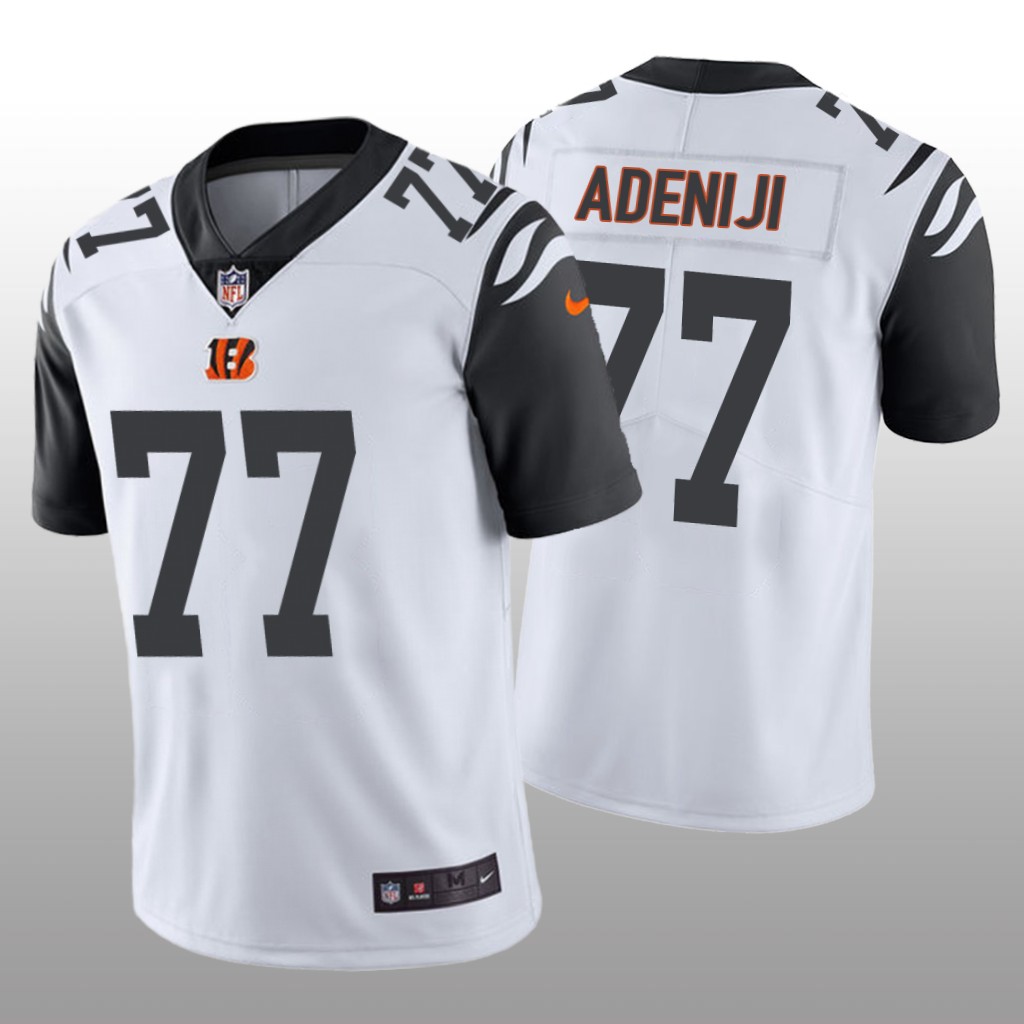 Cincinnati Bengals Hakeem Adeniji White Jersey Color Rush Limited - Men's
