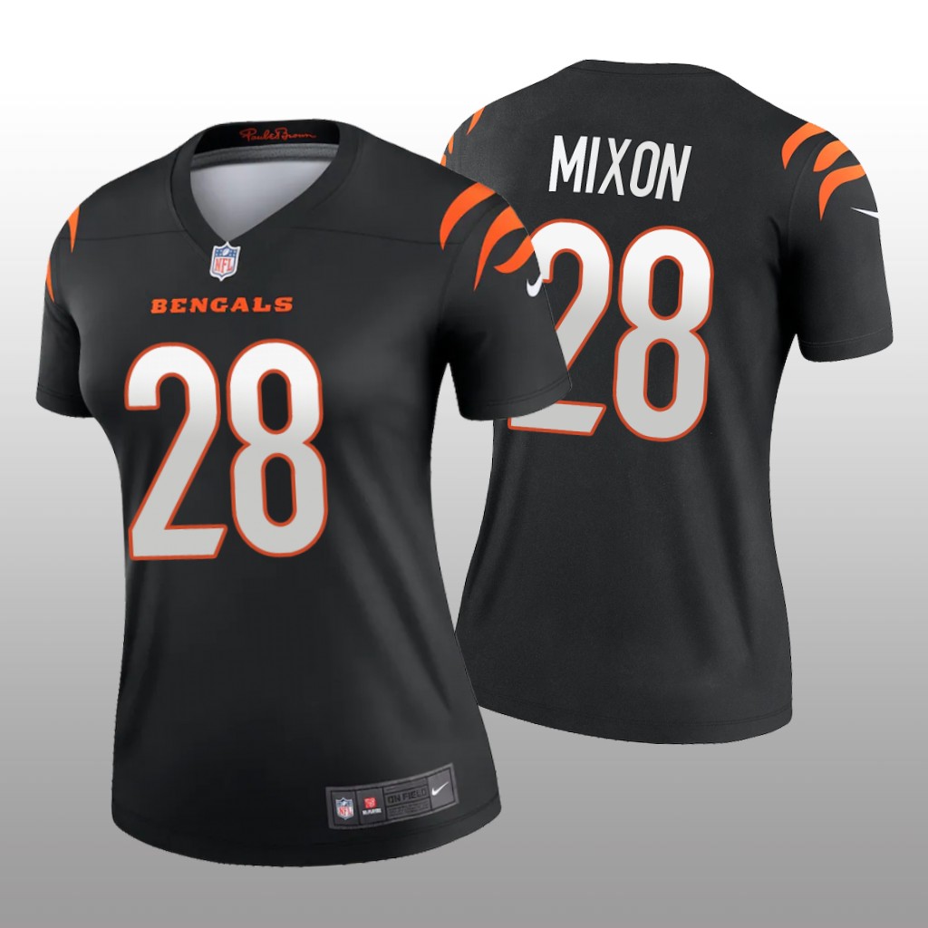 Cincinnati Bengals Joe Mixon Black Jersey Legend - Women's