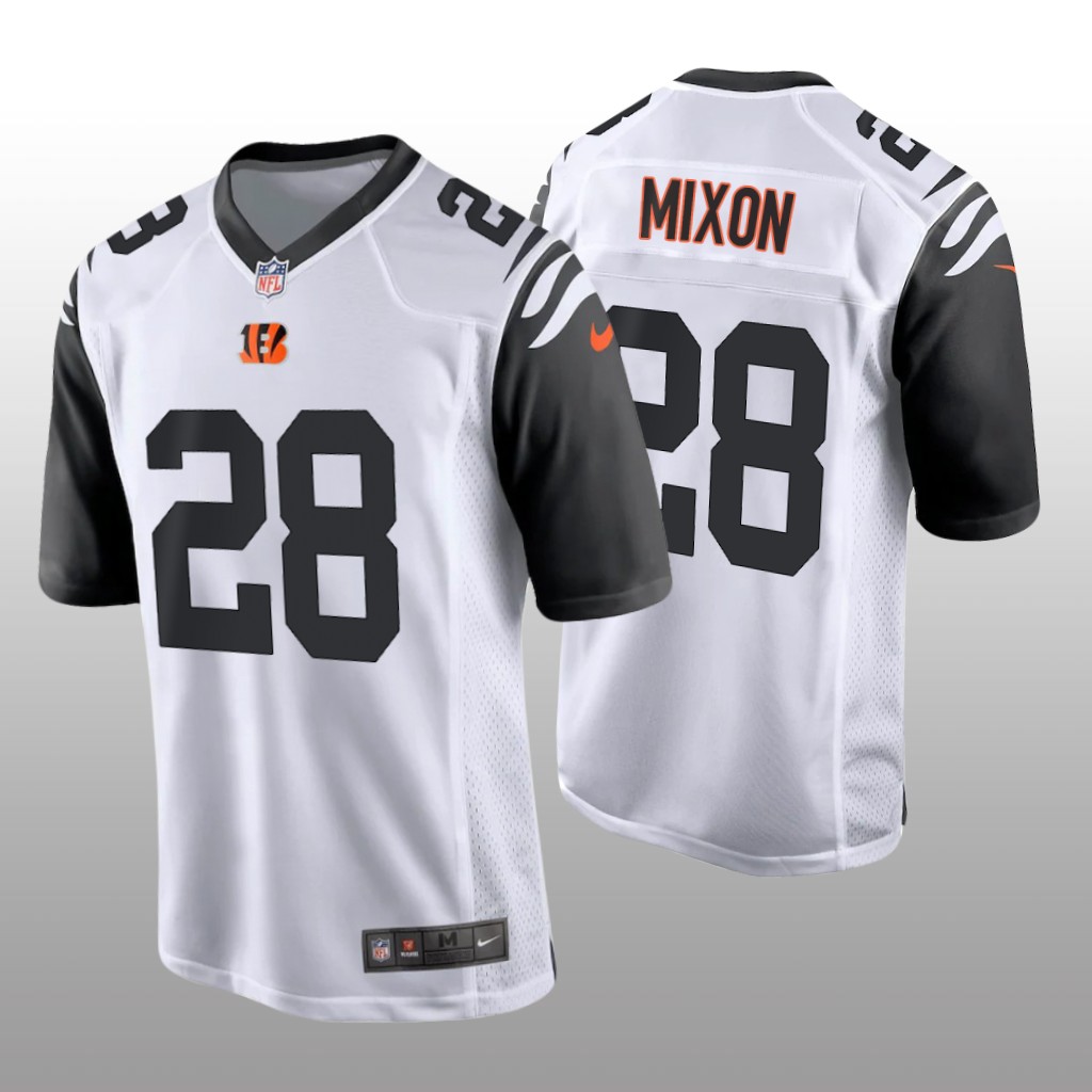 Cincinnati Bengals Joe Mixon White Jersey Alternate Game - Men's