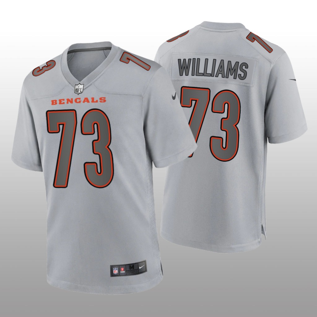 Cincinnati Bengals Jonah Williams Gray Jersey Atmosphere Fashion Game - Men's