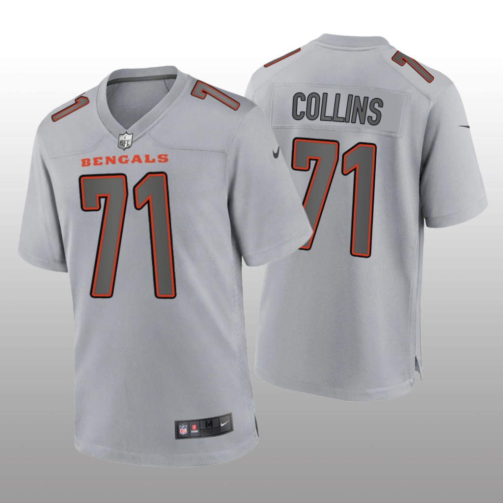 Cincinnati Bengals La'el Collins Gray Jersey Atmosphere Fashion Game - Men's
