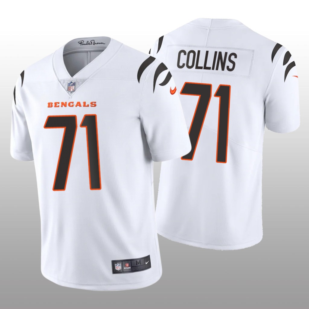 Cincinnati Bengals La'el Collins White Jersey Vapor Limited - Men's