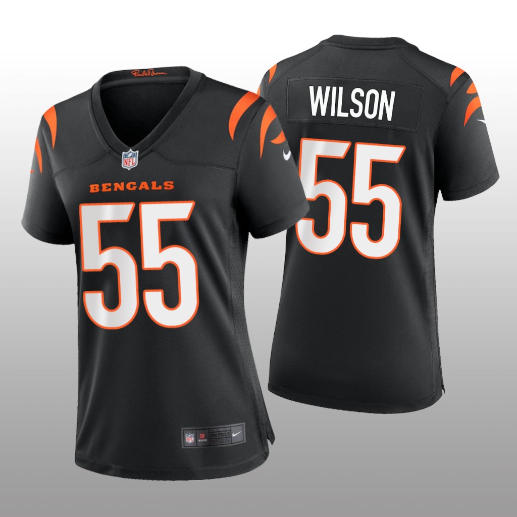 Cincinnati Bengals Logan Wilson Black Jersey Game - Women's