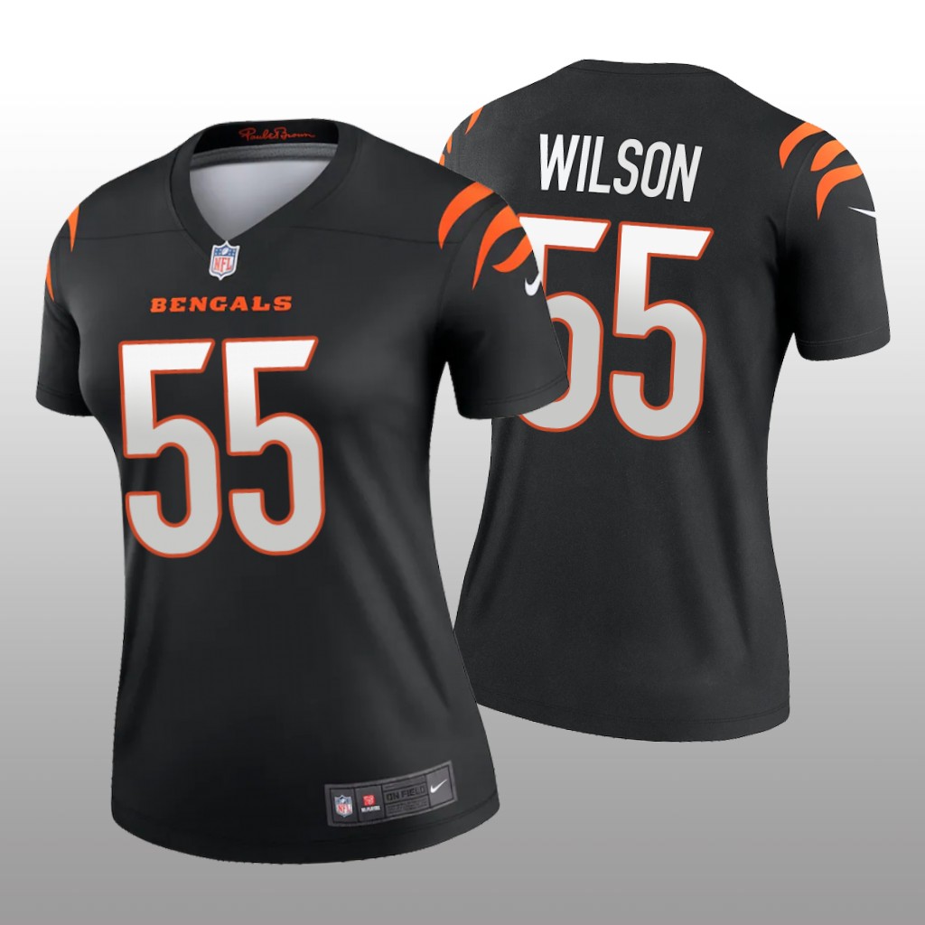 Cincinnati Bengals Logan Wilson Black Jersey Legend - Women's