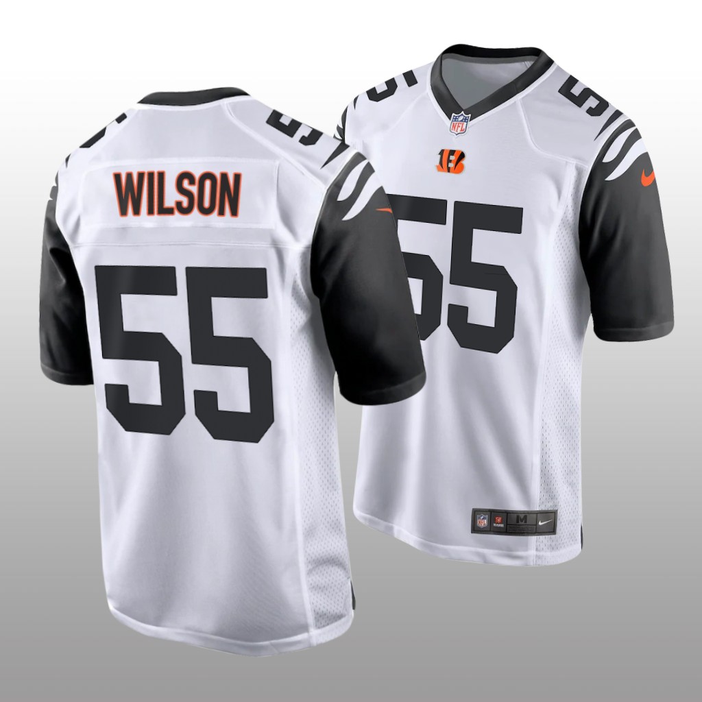 Cincinnati Bengals Logan Wilson White Jersey Alternate Game - Men's