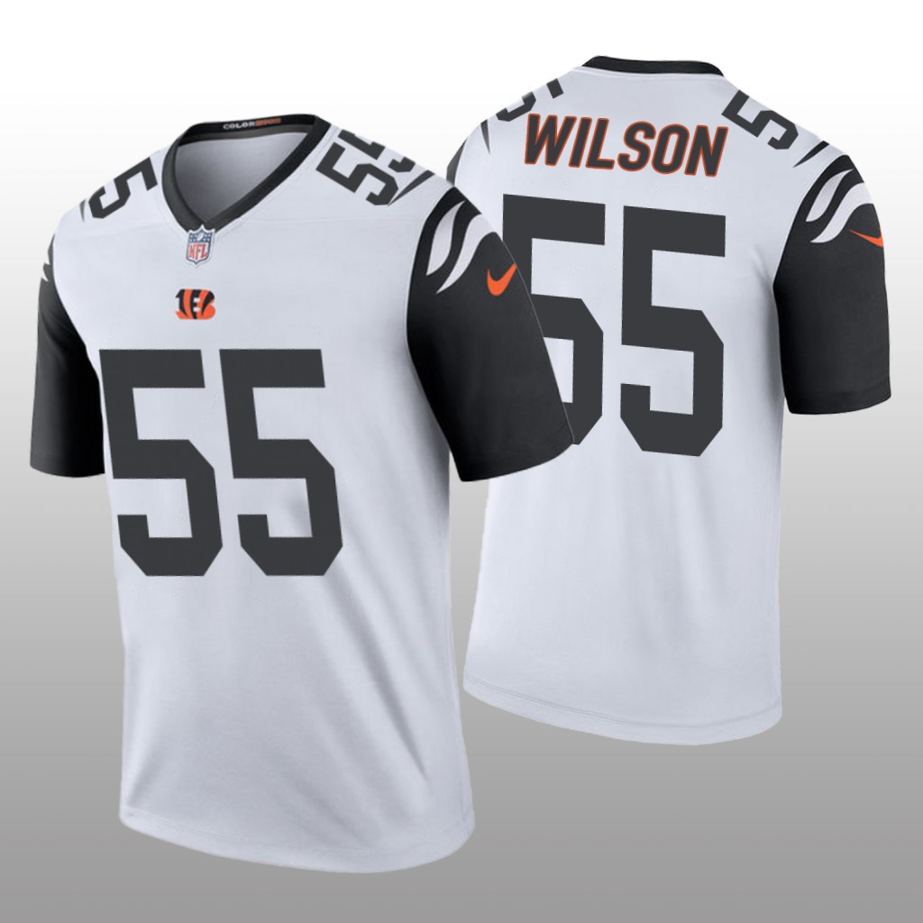 Cincinnati Bengals Logan Wilson White Jersey Color Rush Legend - Men's