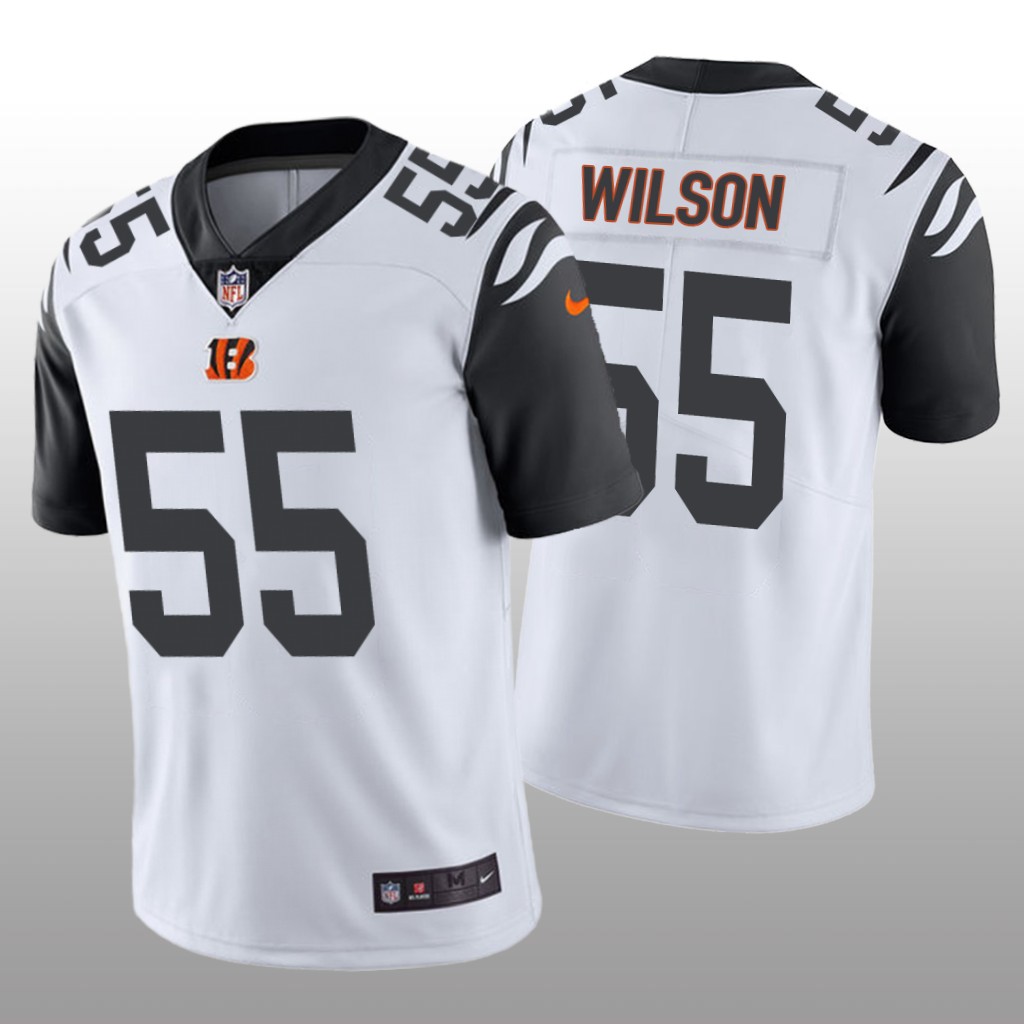 Cincinnati Bengals Logan Wilson White Jersey Color Rush Limited - Men's
