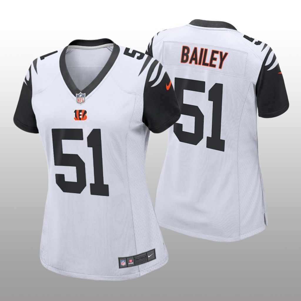 Cincinnati Bengals Markus Bailey Black Jersey Alternate Game - Women's