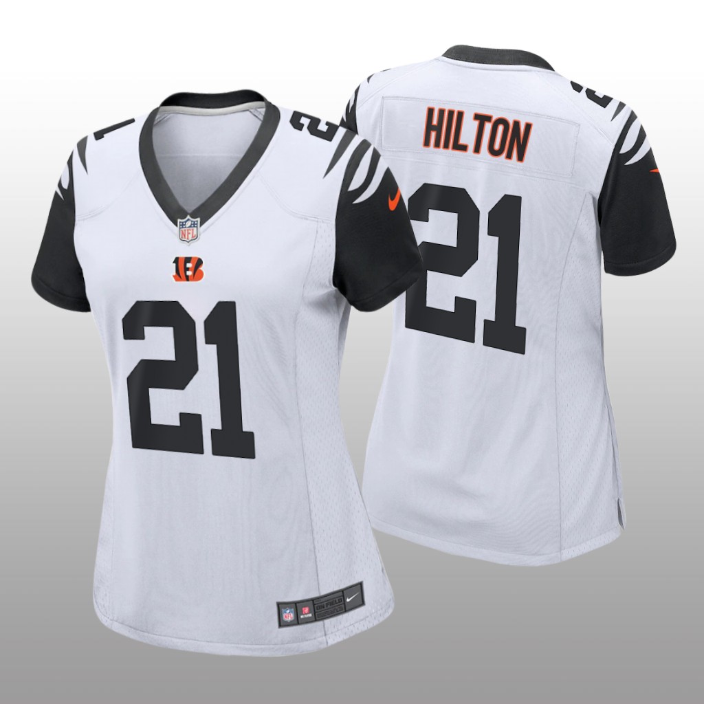 Cincinnati Bengals Mike Hilton White Jersey Alternate Game - Women's