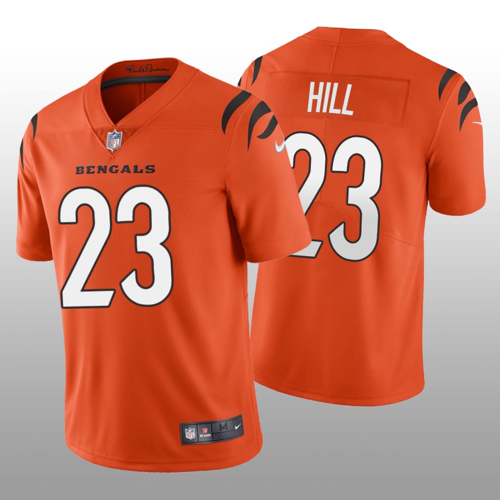 Cincinnati Bengals Orange 2022 NFL Draft Vapor Limited Daxton Hill Jersey