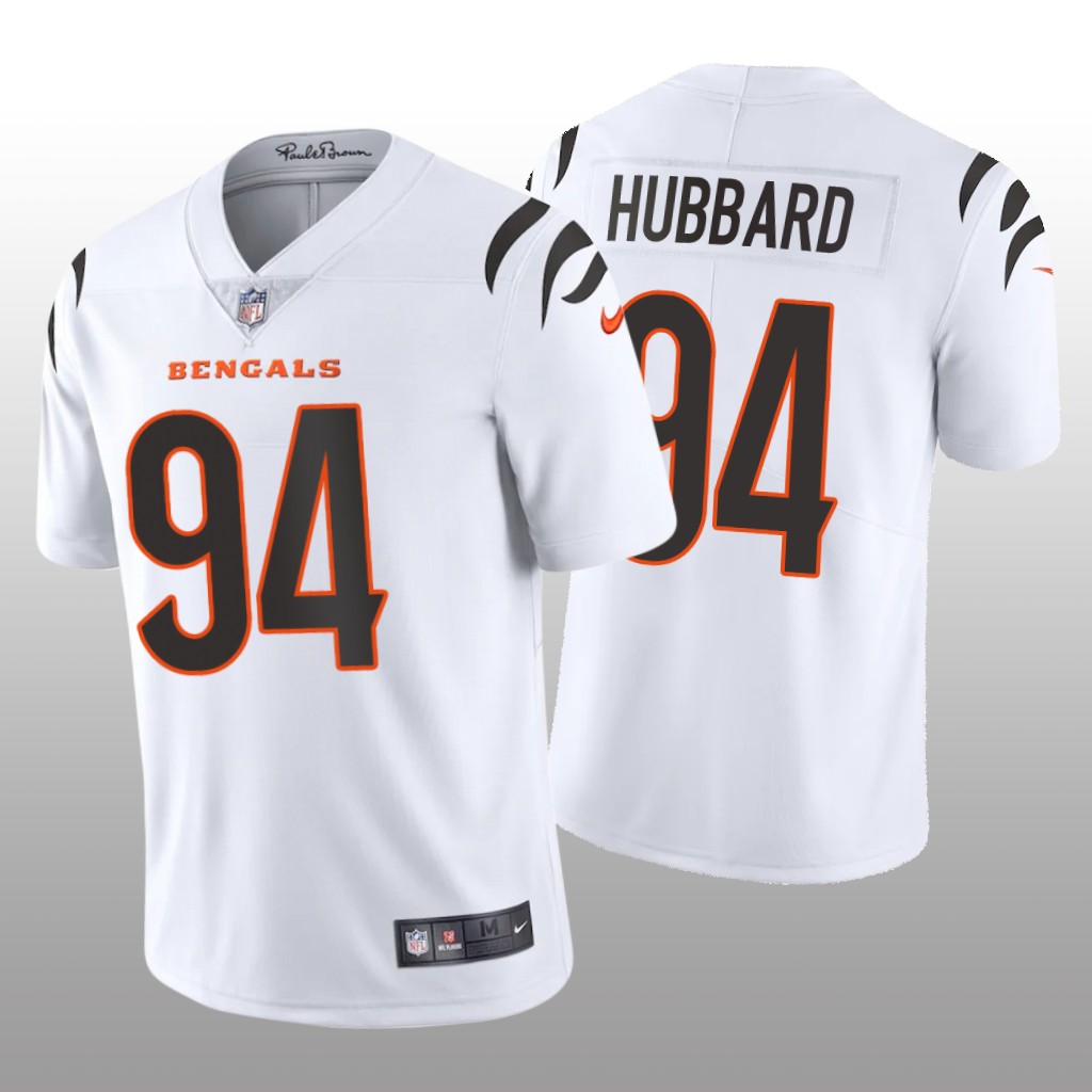 Cincinnati Bengals Sam Hubbard White Jersey 2021 Vapor Limited - Men's