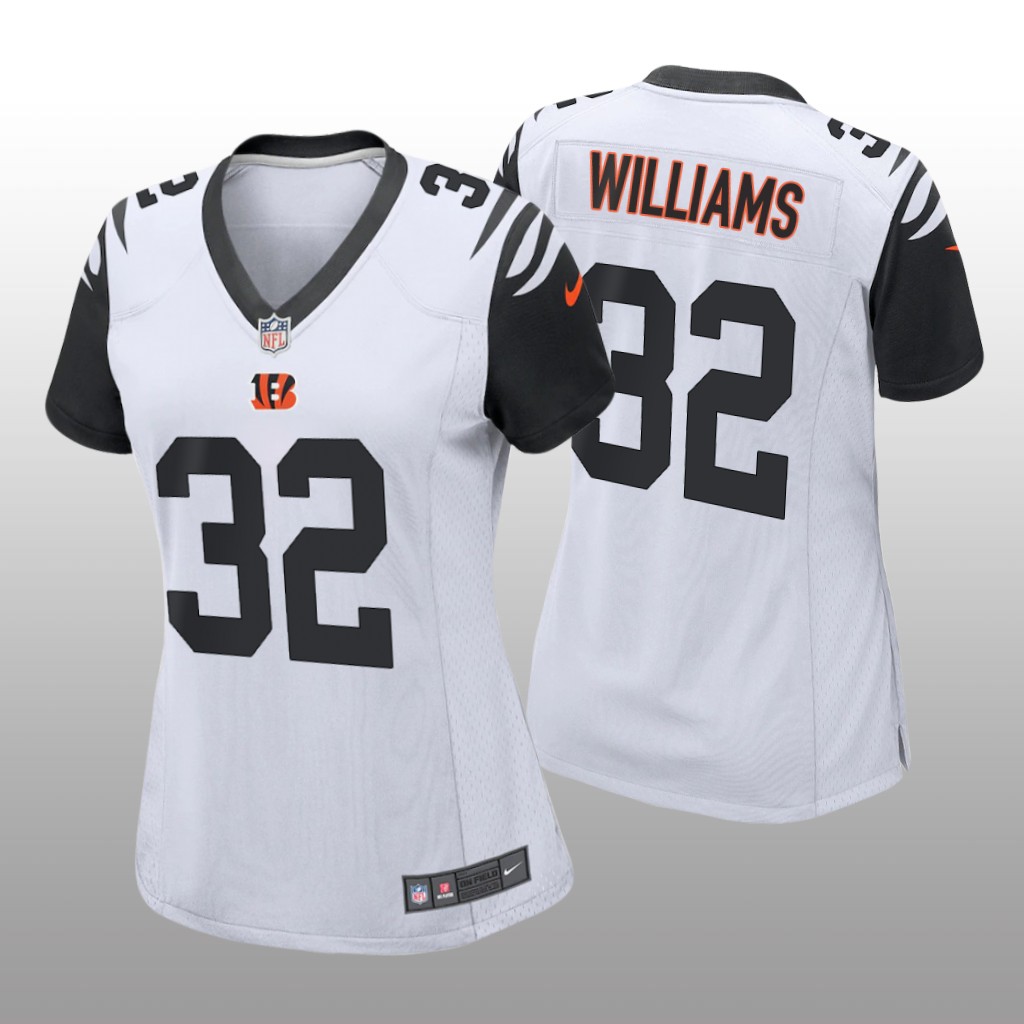 Cincinnati Bengals Trayveon Williams Black Jersey Alternate Game - Women's